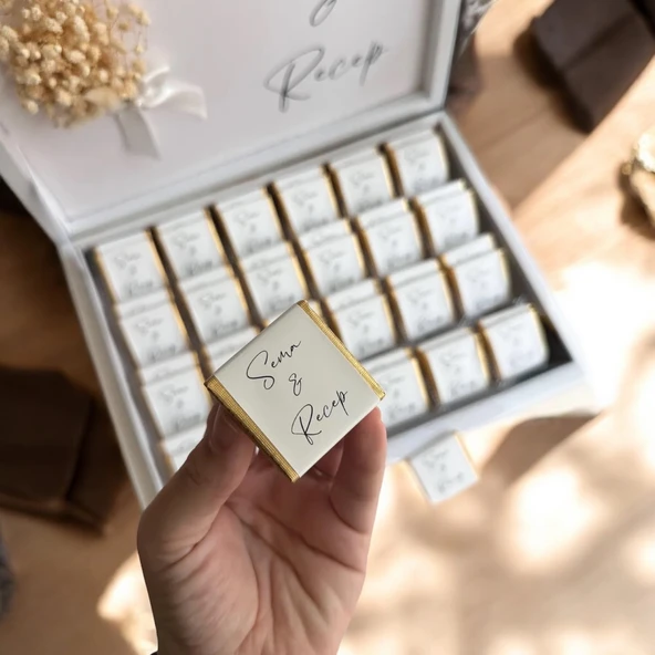 Fleur Söz Nişan Kız İsteme Çikolatası - 3