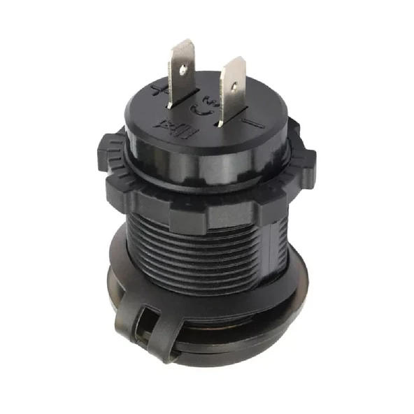 Voltmetreli USB Portu 4.2A 12V 24V Yeşil Led Işıklı - Resim 5