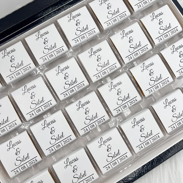 Leo Söz Nişan Kız İsteme Çikolatası - 2