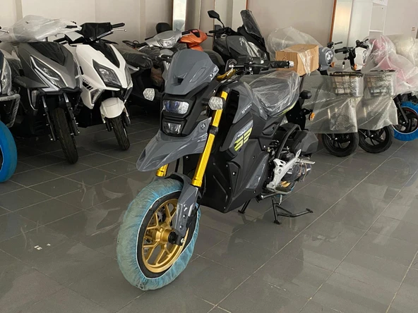 Yuki Hammer 50 (125cc) Scooter Gri Renk Model Yılı 2025 0 KM Yetkili Satıcı