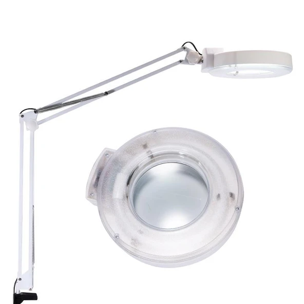 WELLHİSE WH-86A MASA ÜSTÜ FLORASANLI 5X BÜYÜTEÇ