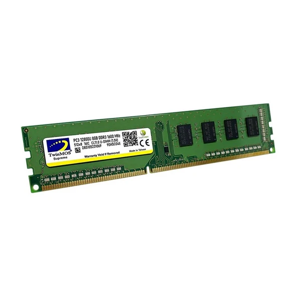 TwinMOS MDD38GB1600D DDR3 8GB 1600MHz CL11 1.5V Ram - 2