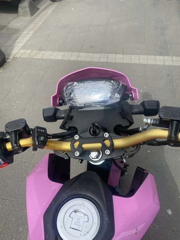Yuki Hammer 50 (125cc) Scooter Model Yılı 2025 0 KM Renk Pembe Yetkili Satıcı - 4