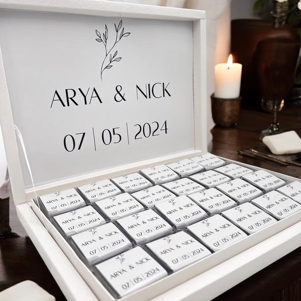 Luv Söz Nişan Kız İsteme Çikolatası