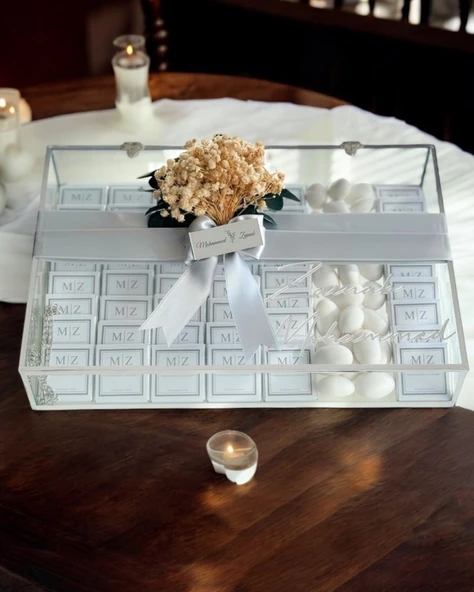 Gideon Gümüş Söz Nişan Kız İsteme Çikolatası