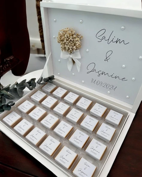 Zephyr Kız İsteme Söz Nişan Çikolatası - 2