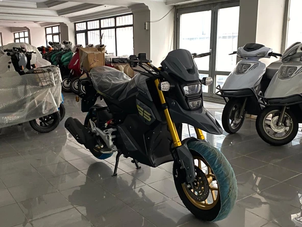 Yuki Hammer 50 (125cc) Scooter Gri Renk Model Yılı 2025 0 KM Yetkili Satıcı - 3
