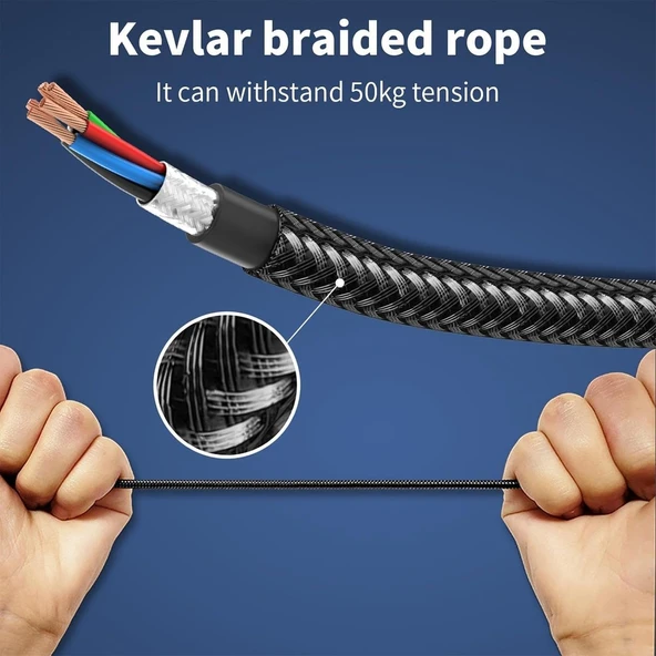 HEPU HP-Z05 Type-C - USB 2.0 OTG 60W Hızlı Şarj Destekli Kablo - 5