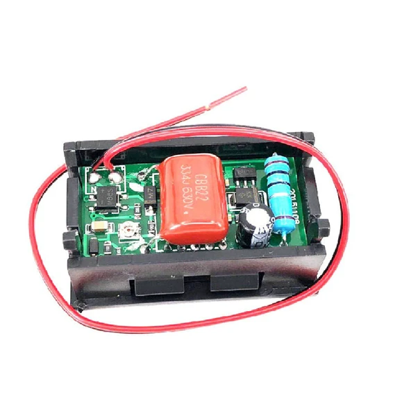 Dijital Mini Votmetre AC 70 -500V 0.56" LED Ekran - 2