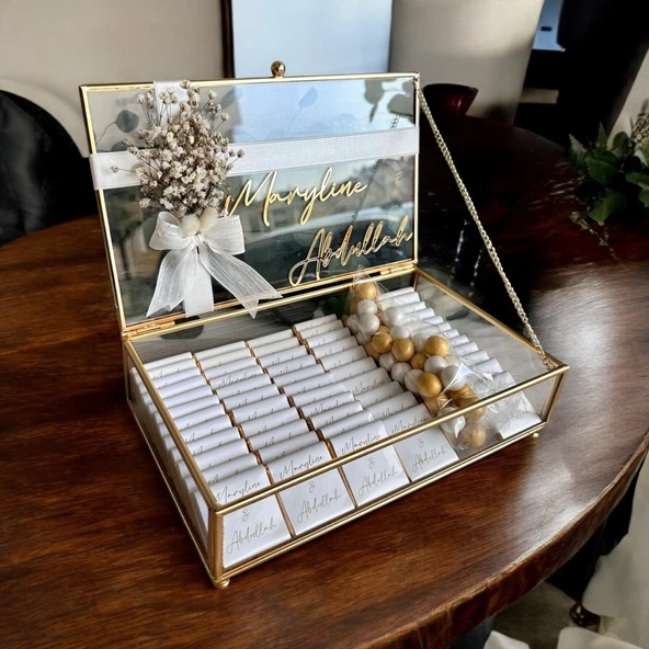 Nala Gold Söz Nişan Kız İsteme Çikolatası