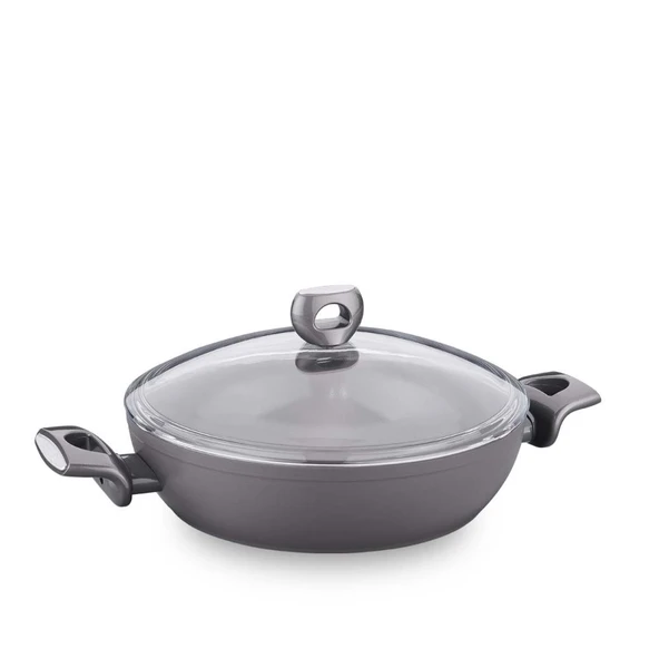 Korkmaz Nora Seramik Kısa Tencere 28x7 cm A3935