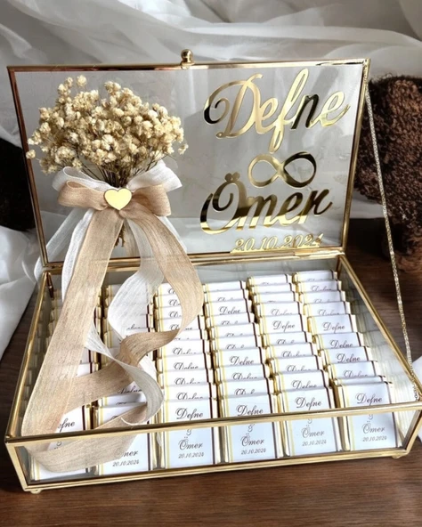 Damian Gold Söz Nişan Kız İsteme Çikolatası - 3