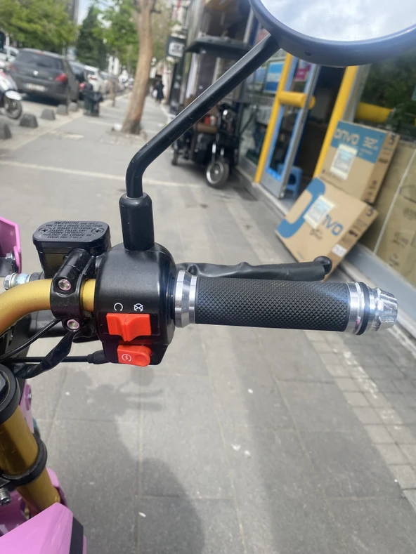 Yuki Hammer 50 (125cc) Scooter Model Yılı 2025 0 KM Renk Pembe Yetkili Satıcı - 5