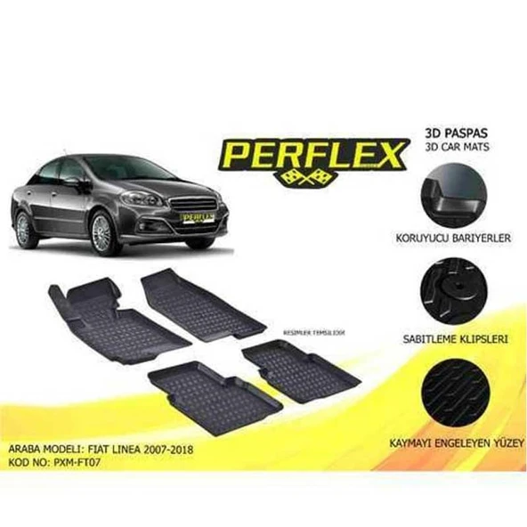 Perflex Paspas 3D Havuzlu Linea 2005-2018 ürün görseli 1