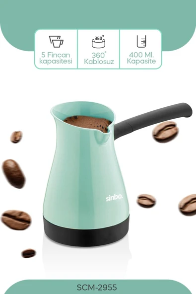 Sinbo SCM-2955 Türk Kahve Makinesi - 3