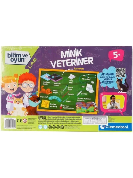 Baby Clementoni Bilim Ve Oyun Minik Veteriner Cle-64195 - 3