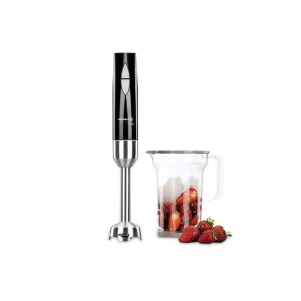 Korkmaz Vertex Duo Inox/Siyah Blender Set A444