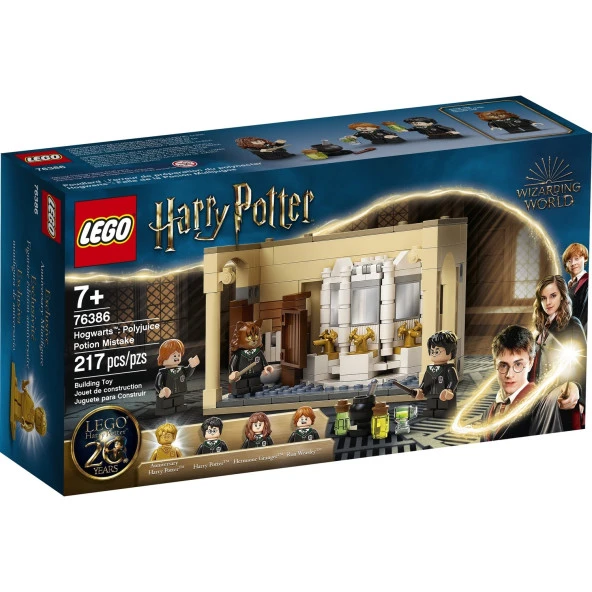 Lego Harry Potter™ Hogwarts™: Çok Özlü Iksir Hatası 76386 Minifigür Dönüşümlü Tuvalet Yapım Seti
