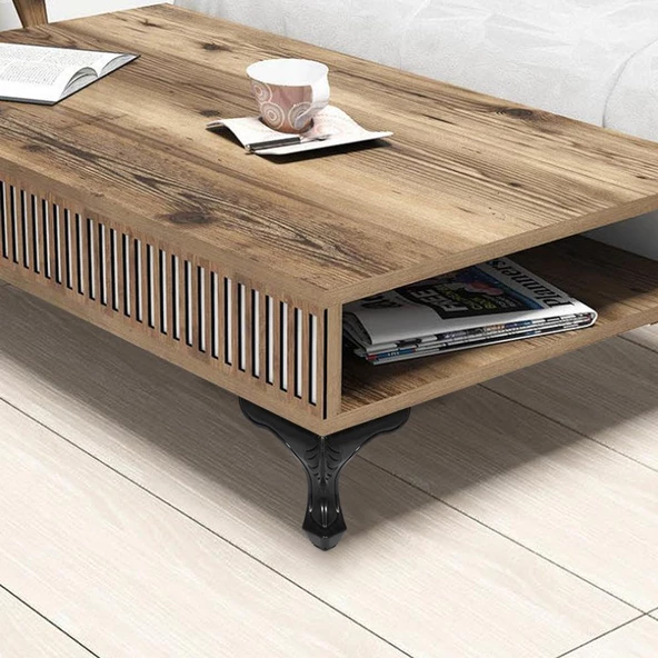 Mobilya Kanepe Koltuk Masa Sehpa Puf Ayağı Ayakları 14 Cm Siyah Baza Ayakları - 3