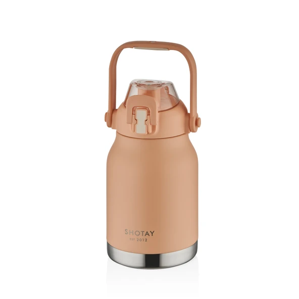 Shotay Phone Holder Termos Kız Çocuk  Matara 1000 Ml. SHT-ST-8250-1