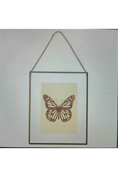 LERBODA KOYU GRİ RESİM FOTOĞRAF ÇERÇEVESİ 20x25 CM