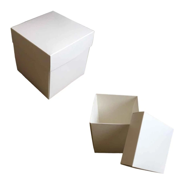 Komple Karton Kutu 10X10x10 (10 Adet )  Beyaz