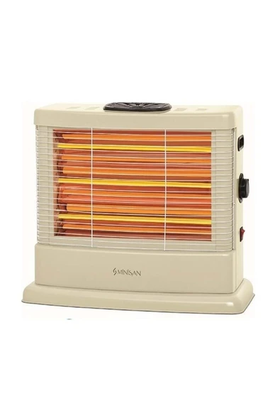 Minisan MS-2100 Midi 2100 W Buharlı Quartz Isıtıcı