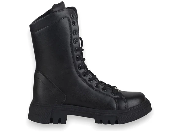 GRİJAK KIŞLIK CİLT SU GEÇİRMEZ KAYMAZ TABAN BAYAN BOT - 2