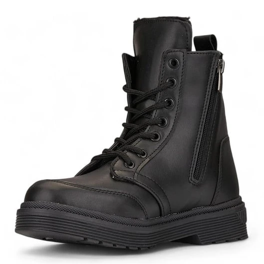 GRİJAK KIŞLIK CİLT SU GEÇİRMEZ KAYMAZ TABAN BAYAN BOT - 2