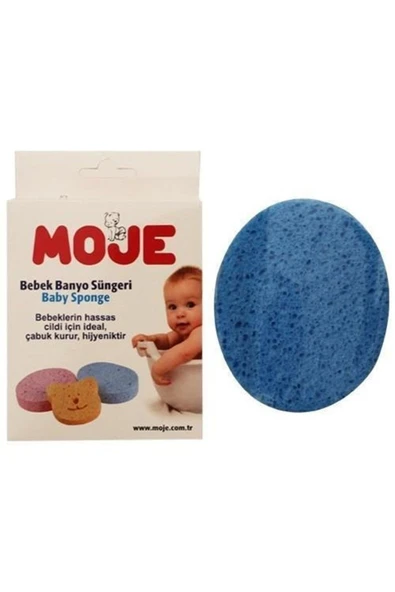 MOJE Selülozik Banyo Süngeri Mavi - 2
