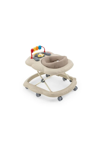 JAJU BABY Moje Kahverengi 3 Kademeli Müzikli Oyuncaklı Yürüteç - 2
