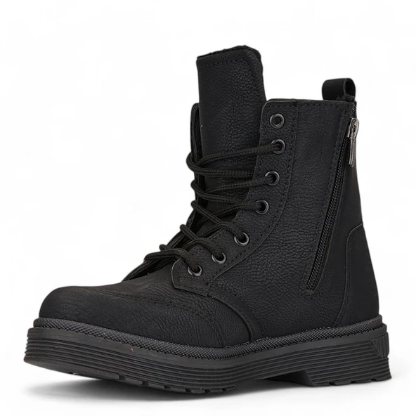 GRİJAK KIŞLIK CİLT SU GEÇİRMEZ KAYMAZ TABAN BAYAN BOT - 2