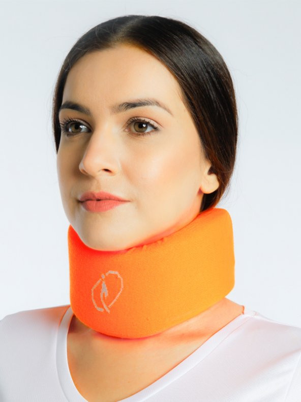 MORSA CYBERG® Sünger Medikal Boyunluk TURUNCU