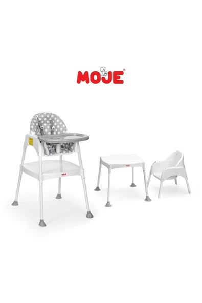 MOJE Gri Mama Sandalyesi - 3