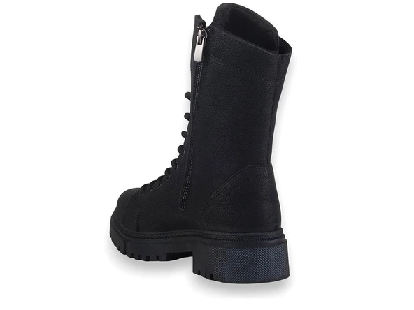 GRİJAK KIŞLIK CİLT SU GEÇİRMEZ KAYMAZ TABAN BAYAN BOT - 3