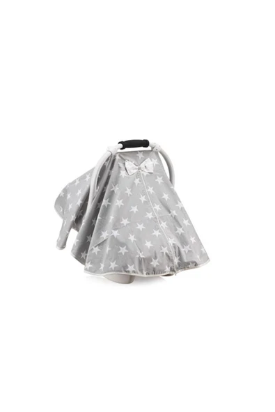 MOJE Taşıma Puset Örtüsü Mega Yıldız Gri - 2