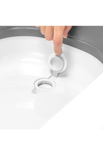 MOJE 3’lü Katlanır Bebek Banyo Küvet Seti(SU TAHLİYELİ) - 8