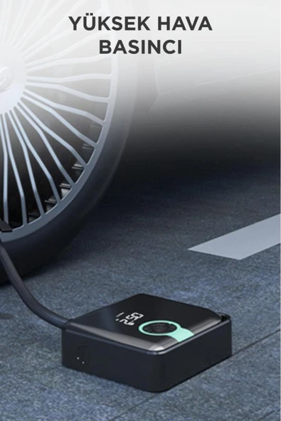 Torima ZC-001 2’si 1 Arada Powerbank ve Akıllı Hava Kompresörü - 4