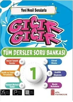 1.Sınıf 2.Dönem Yeni Nesil Sorularla Gıcır Gıcır Soru Bankası + 10 lu Okuma Hikaye Seti 2 - Resim 2
