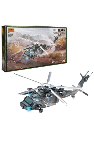 Gökyüzünün Hakimi Ol! 816 Parçayla Kendi Helikopterini İnşa Et - 5