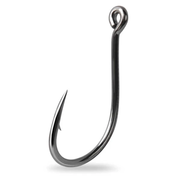 Mustad Eyed Chinu 10019NP-BN Olta İğnesi  Standart NO: 6 - 10LU - Resim 2