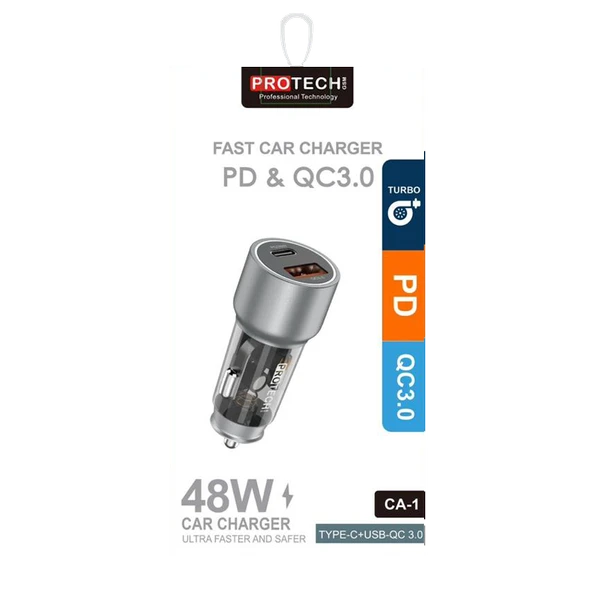 Type-c Usb Araç Çakmaklık 48w Pd Hızlı Şarj Soketi Araba Şarj Aksesuarı - 2