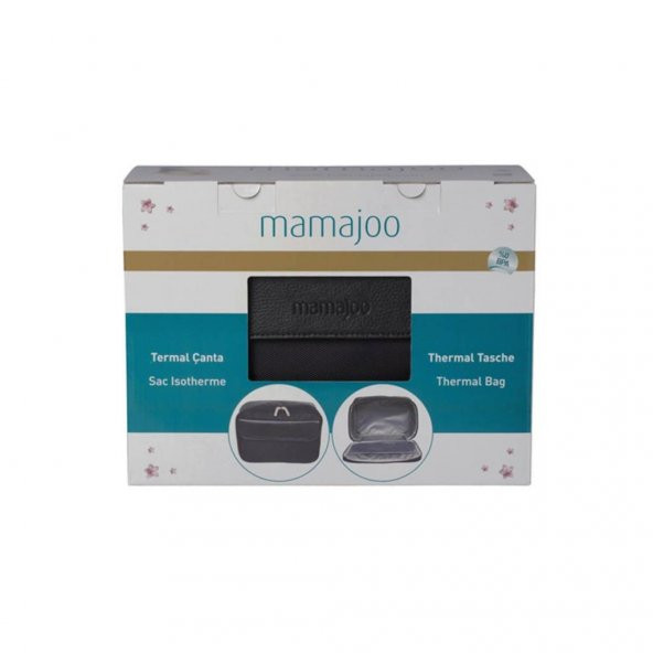 Mamajoo Termal Çanta ve 4lü Anne Sütü Saklama Kabı Seti - 7