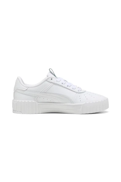 Puma Carina 3.0 Luxe 400724 01 Kadın Sneaker Ayakkabı Beyaz 36-40 - Resim 3
