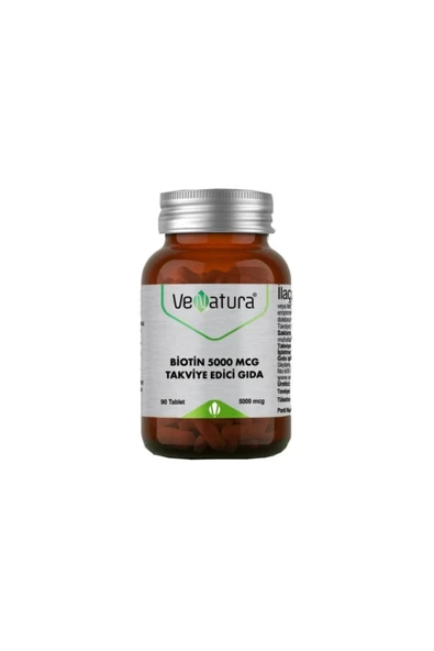 Venatura Biotin 5000 Mcg 90 Tablet