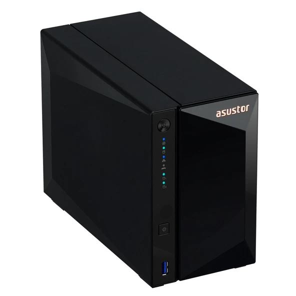 Asustor AS3302T Nas Kayıt Cihazı (2GB Ram) (2 Disk Yuvalı) Tower Tipi Relatek 1.4 Quad - Resim 3