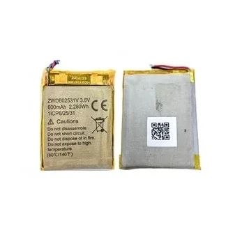 Alcatel MT40 Saat Pili ZWD602531V Batarya Pil