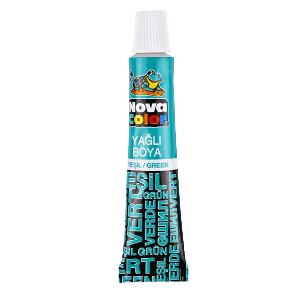 Nova Color Yağlı Boya Tüp Yeşil NC-130
