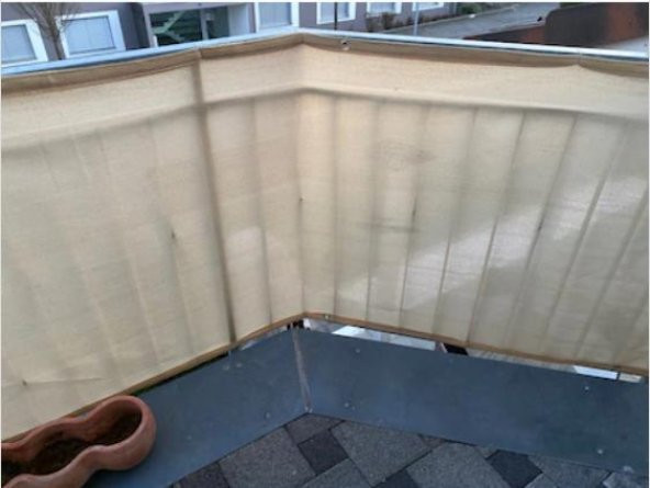 95 GÖLGELİK BAHÇE ÇİT FİLESİ 1x12 metre KREM - Resim 3