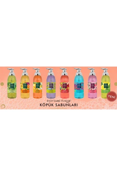 Eyüp Sabri Tuncer Köpük Sabun 500 ml. Çeşme Limonu x 4 Adet - 3